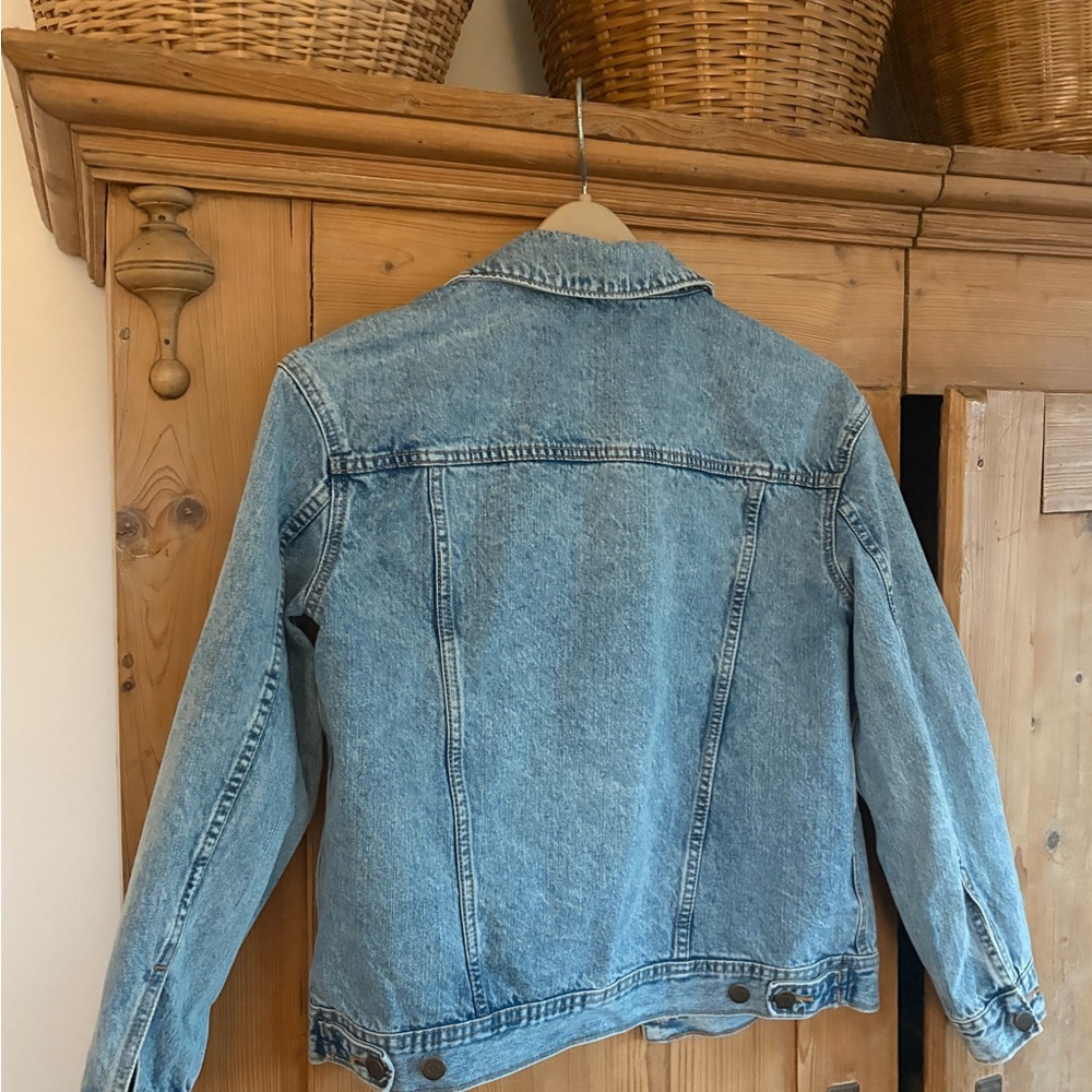 Old Navy Boyfriend Blue Jean Jacket - Picture 2 of 4